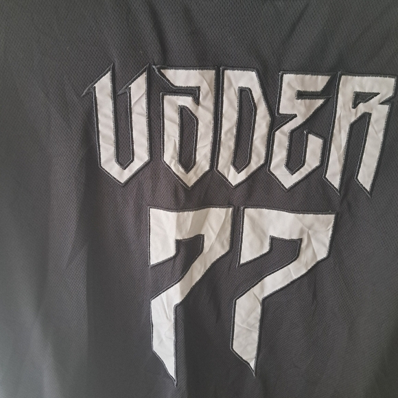 Our Universe Darth Vader Sith 77 Star Wars STITCHED Baseball Jersey Men's LG - Picture 4 of 7